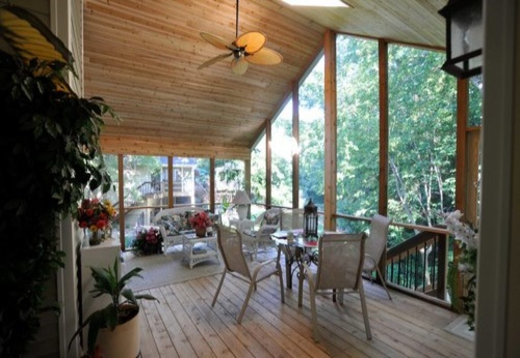 sun porch design and build remodelers - 152 Great Screened-In Porch Ideas & Pictures - HandyMan.Guide - Screened-In Porch