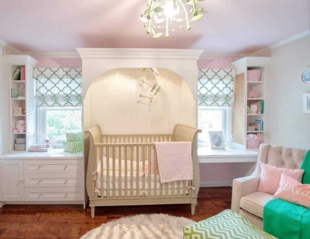 transitional country home renovation lara michelle interiors inc - 152 Baby Girl Nursery Ideas: Create Your Dream Baby Room with These - HandyMan.Guide - Baby Girl Nursery Ideas