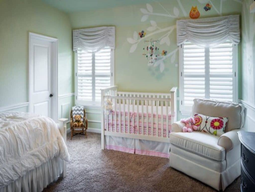 transitional home with beauty and comfort eklektik interiors - 152 Baby Girl Nursery Ideas: Create Your Dream Baby Room with These - HandyMan.Guide - Baby Girl Nursery Ideas