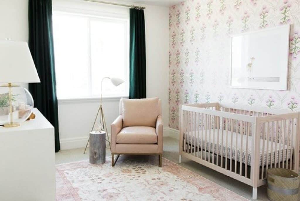 vineyard parade home studio mcgee - 152 Baby Girl Nursery Ideas: Create Your Dream Baby Room with These - HandyMan.Guide - Baby Girl Nursery Ideas