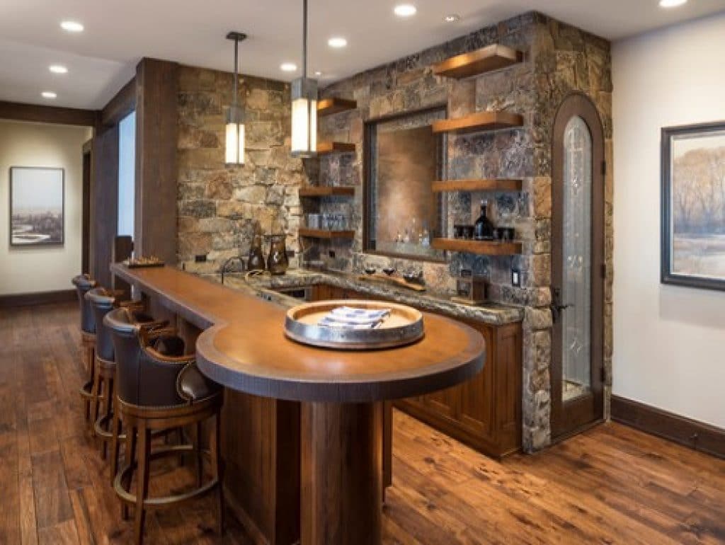 30 park city utah residence magleby construction - 152 Wet Bar Ideas for Inspiration to Transform Your Space - HandyMan.Guide - Wet Bar Ideas