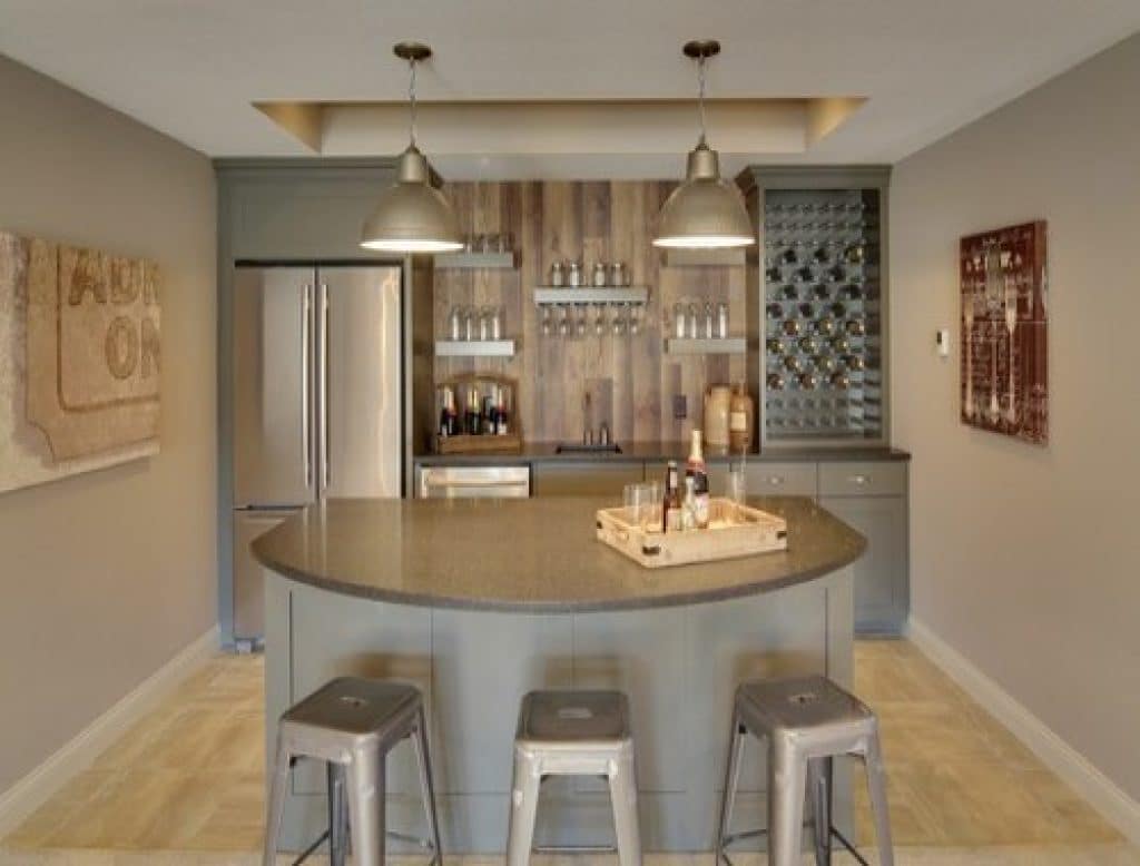 basement bar kintyre model 2015 spring parade of homes gonyea custom homes - 152 Wet Bar Ideas for Inspiration to Transform Your Space - HandyMan.Guide - Wet Bar Ideas