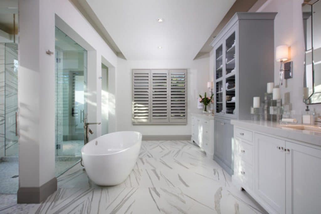 carmela cam1 at mediterra romanza interior design - 152 Master Bathroom Ideas & Pictures to Transform Your Space - HandyMan.Guide - Master Bathroom Ideas