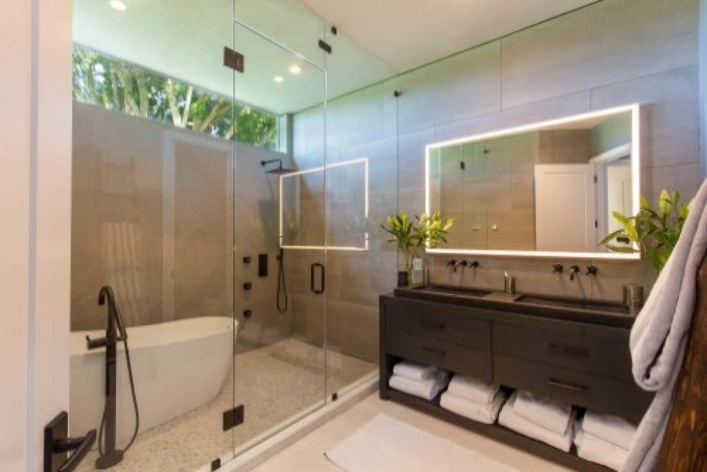contemporary bathroom - 152 Master Bathroom Ideas & Pictures to Transform Your Space - HandyMan.Guide - Master Bathroom Ideas