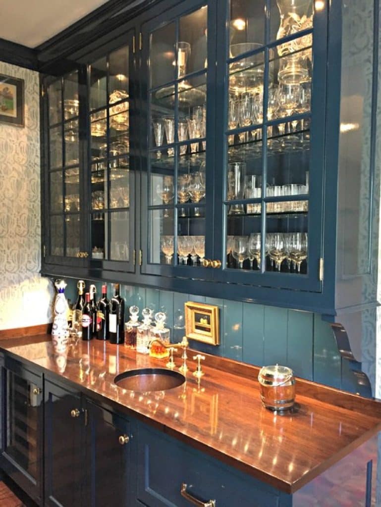 greek revival restoration and additions beck architecture inc - 152 Wet Bar Ideas for Inspiration to Transform Your Space - HandyMan.Guide - Wet Bar Ideas