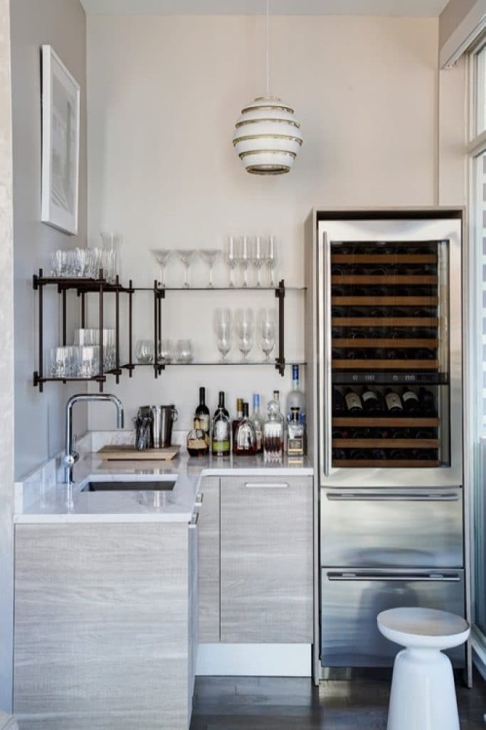 hermitage house cari giannoulias design - 152 Wet Bar Ideas for Inspiration to Transform Your Space - HandyMan.Guide - Wet Bar Ideas