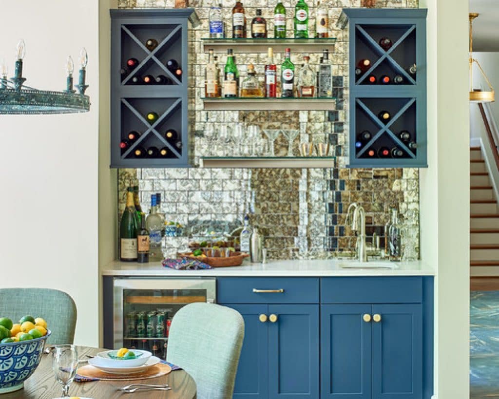 in the woods scott daves construction co inc - 152 Wet Bar Ideas for Inspiration to Transform Your Space - HandyMan.Guide - Wet Bar Ideas
