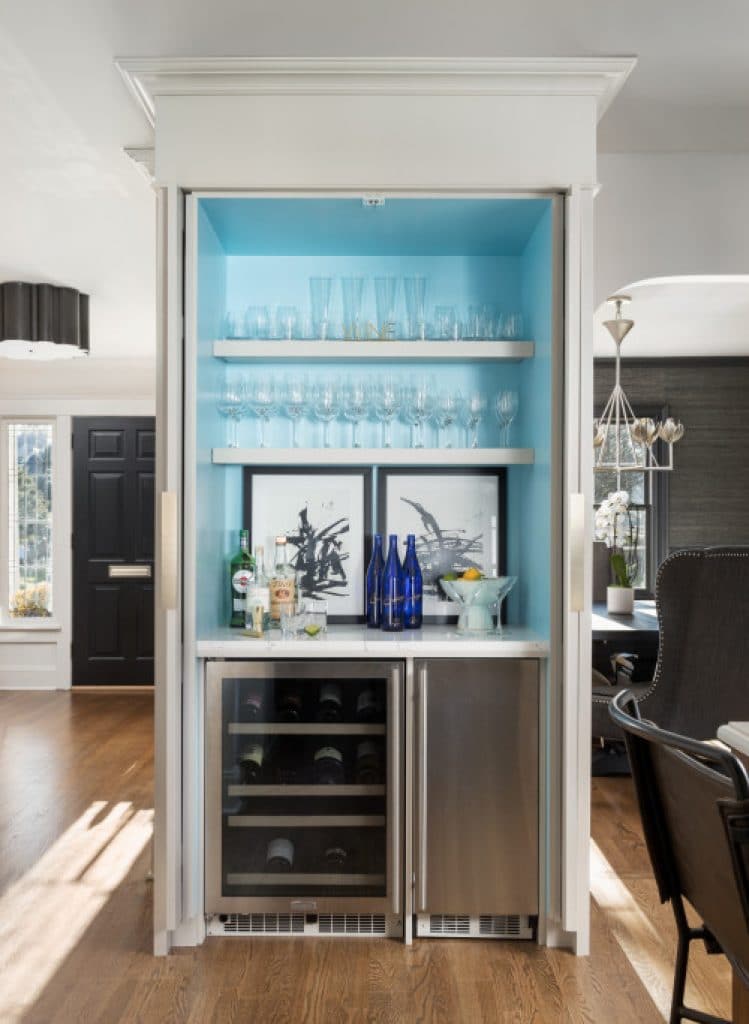 lawrence ahd and co - 152 Wet Bar Ideas for Inspiration to Transform Your Space - HandyMan.Guide - Wet Bar Ideas