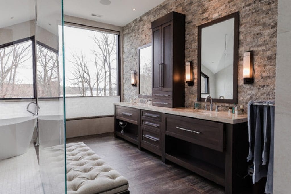 modern bathroom weaver construction - 152 Master Bathroom Ideas & Pictures to Transform Your Space - HandyMan.Guide - Master Bathroom Ideas