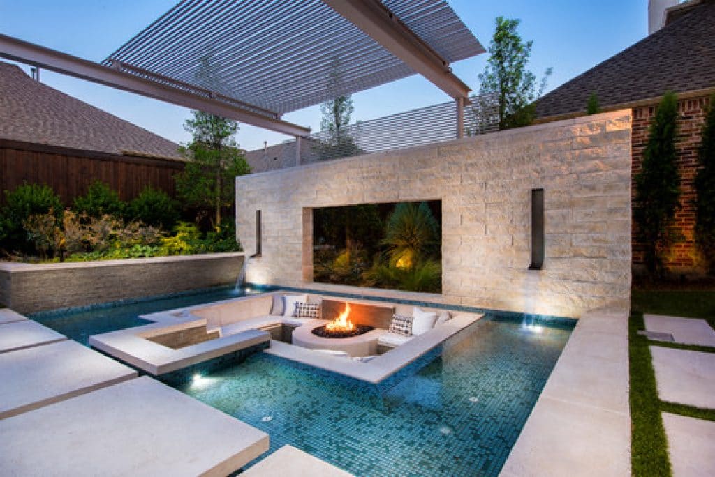 resort modern in frisco tx pool environments inc - Pool Ideas: Construction, Design, Pool Area Landscaping, and More - HandyMan.Guide - Pool Ideas
