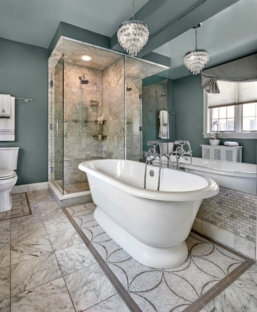 wilmette home renovation milieu - 152 Master Bathroom Ideas & Pictures to Transform Your Space - HandyMan.Guide - Master Bathroom Ideas
