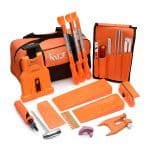 Katzco Chainsaw Sharpener File Kit - What Is the Best Chainsaw Sharpener in 2022? swiftly and efficiently recover the cutting edge of your chainsaw, saving you both time and money. - HandyMan.Guide - chainsaw sharpener