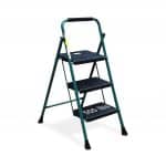HB Tower Three Step Ladder with Wide Anti-Slip Pedal