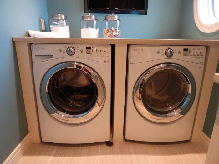 how to clean front load washer