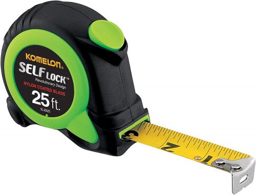 Komelon SL2825 Self Lock 25-Foot Power tape measure