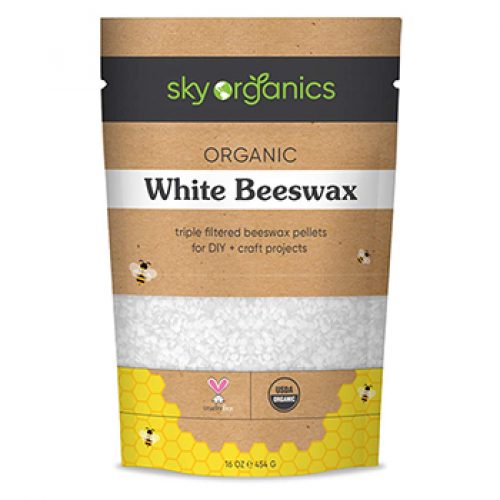 Sky Organics Organic White Beeswax Pellets