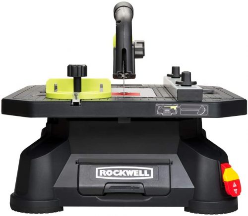 3. Rockwell BladeRunner X2 Portable Tabletop Saw with Steel Rip Fence, Miter Gauge, and 7 Accessories – RK7323